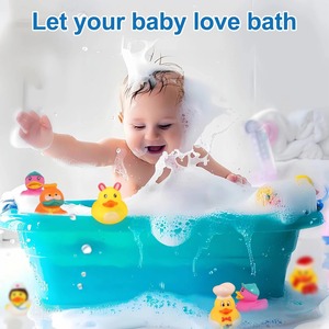 Paperelle di Gomma Giocattolo da Bagno, Assortimento di Paperelle Galleggianti per Piscina, Vasca, Spiaggia, Giocattoli per Feste di Compleanno - Product Image 5