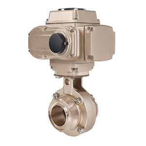 COVNA High Pressure Electric <b>Valve</b> PN10/16 DN65 Food Grade Threaded Electric <b>Butterfly</b> <b>Valve</b> Sanitary <b>Butterfly</b> <b>Valve</b> - Product Image 4