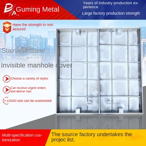 Nhà Máy Bán buôn thép không gỉ vô hình <span class=keywords><strong>manhole</strong></span> Bìa 304 vuông <span class=keywords><strong>manhole</strong></span> bìa cho cáp điện tấm kim loại chế tạo - Product Image 5