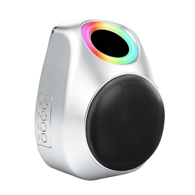 Portable Wireless Mini BT Speaker with RGB Light AUX 30W Heavy Bass 4000mAh Battery Life for Outdoor Use