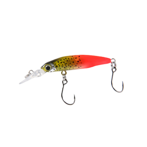 Micro-minnow coulant Premium 40mm 1.8g en ABS, Wobbler Jerkbait 8 #   Hameçon pour appâts durs, pour la pêche au bar en eau douce et en eau salée - Product Image 1
