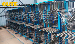 10-32mm Đôi Đầu Thanh Thép Uốn Trung Tâm CNC Thép Cây Uốn Trung Tâm Dọc Bender với Ở Nước Ngoài Dịch Vụ GUTE thương hiệu - Product Image 6