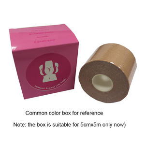 Soutien-gorge lifting des seins en gros dix couleurs imperméable à l'eau preuve de danse haute élastique coton tissu soulèvement <span class=keywords><strong>Boob</strong></span> bande en rouleau - Product Image 4