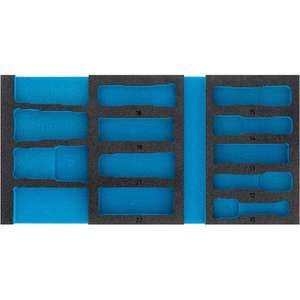 HAZET - 163-459L Inserto de espuma suave de 2 componentes para 163-459/15 - EAN 4000896204632 TALLERES RODANTES BANDEJAS VACÍAS - Product Image 1