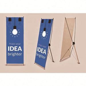 Promotion : Présentoirs X personnalisés de haute qualité pour publicité intérieure, supports de bannières PVC et photo pour salons professionnels - Product Image 6