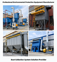 Collecteur de sciure à faible bruit et à économie d'énergie, équipement de collecte de poussière pour usine de traitement des céréales, filtre à sacs