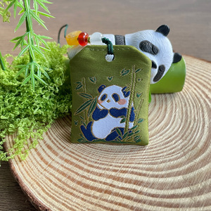 Embroidered Panda Yushou Sachet Bag Creative Travel Blessing Wen Chuang Eco-Friendly Pendant Promotional Party Supplies