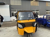 Tuk-tuk multiplace à trois roues, tricycle pour passagers, carrosserie anti-corrosion, longue durée de vie, pour le transport public municipal