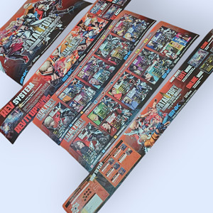 ชุดงานศิลปะ vewlix/chewlix, ความโกรธร้ายแรง: City of wovles - Product Image 5