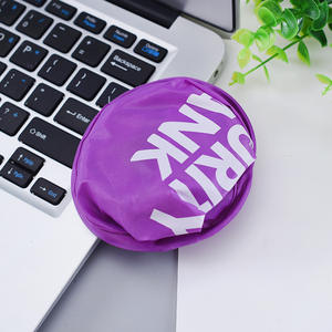 Disques volants ronds pliables en Polyester et Nylon pour chien de compagnie, pochettes assorties pour la publicité, 1 pièce - Product Image 6