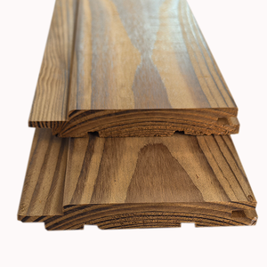 Ventes <span class=keywords><strong>d</strong></span>'usine Excellente stabilité Sans formaldéhyde Thermo Spruce Bois traité carbonisé en profondeur pour panneaux muraux de <span class=keywords><strong>d</strong></span>écoration - Product Image 2