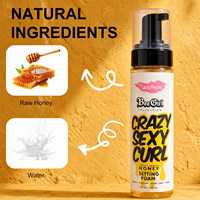 Mousse Coiffante au Miel Anti-Frisottis Hydratante Fixante pour Cheveux Afro Bouclés – Marque Privée OEM ODM