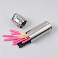 Mini porte-clés portable en acier inoxydable, conteneur de stockage hermétique, trousse de premiers secours pour personnes âgées, fournitures de plein air
