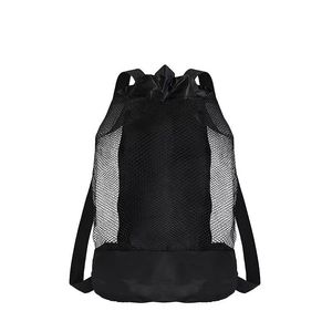 Zaino in Rete Monocolore con Coulisse <span class=keywords><strong>e</strong></span> Fondo Rinforzato per Uso Intensivo a <span class=keywords><strong>Spiaggia</strong></span> <span class=keywords><strong>e</strong></span> Piscina - Product Image 4