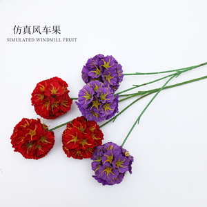 Bouquet de fleurs artificielles en soie Xinchengzhi, motif moulin à vent, 100cm-200cm, pour décorations de mariage - Product Image 2