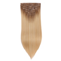 Extension per capelli lisci Remy cinesi da 20 pollici