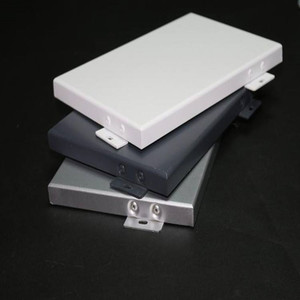 Assemblage modulaire de revêtements muraux et de plafonds en aluminium, fixation par clips sur plaque métallique - Product Image 2