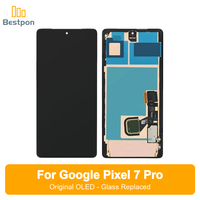 Remplacement pour l'écran OLED du Google Pixel 7 Pro, assemblage d'écran original + verre remplaçable, contrôle qualité à 12 points