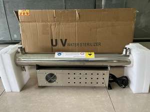Stérilisateur UV pour l'<span class=keywords><strong>eau</strong></span> avec boîtier en acier inoxydable 304, lampe <span class=keywords><strong>de</strong></span> désinfection UV pour système RO - Product Image 4