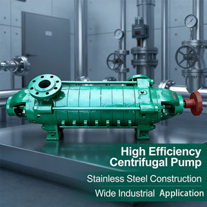 Pompe centrifuge horizontale multi-étages à économie d'énergie - Pompe de surpression chimique robuste pour les processus industriels - Product Image 3