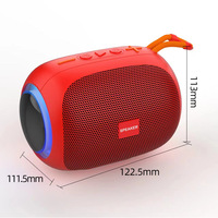   Enceinte portable étanche pour extérieur, BoomBox, avec subwoofer LED RGB V5.3, TWS Party 5W*2pcs