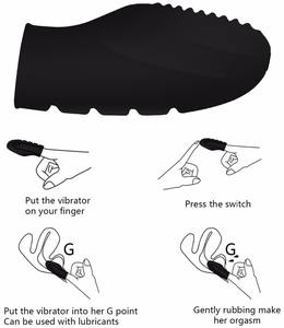 Mini Vibrador de Silicona Impermeable para Mujeres, Masajeador de Dedos, Juguetes Sexuales - Product Image 5