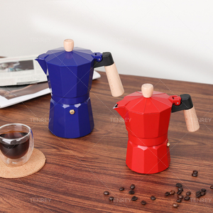 <span class=keywords><strong>Cafetera</strong></span> <span class=keywords><strong>Italiana</strong></span> Tenrey de 3, 6 y 9 Tazas, <span class=keywords><strong>Cafetera</strong></span> Moka de Aleación de Aluminio, <span class=keywords><strong>Cafetera</strong></span> Espresso, <span class=keywords><strong>Cafetera</strong></span> Moka - Product Image 6