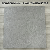 Carreaux de sol en céramique blancs modernes avec texture mate antidérapante imitation pierre, adaptés aux cuisines, hôtels et entrepôts