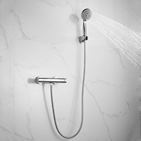 Robinet mélangeur thermostatique moderne pour eau chaude et froide, mitigeur de douche pour hôtel
