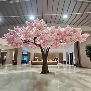 Grand cerisier artificiel de 3,3 m de haut et 6 m de <span class=keywords><strong>large</strong></span>, cerisier en fleurs de haute qualité, arbre <span class=keywords><strong>d</strong></span>écoratif pour l'aménagement paysager, <span class=keywords><strong>plante</strong></span> artificielle - Product Image 1