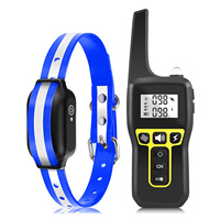 USB Wiederauf lad bares Anti Bark Electric Hunde trainings halsband mit Remote Pet Shock Collar
