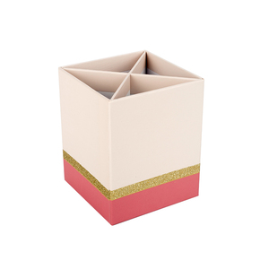 Fonken-porte-crayons en carton, pour enfants, avec rayures scintillantes, très mignon, de bureau, nouveau <span class=keywords><strong>Design</strong></span> - Product Image 6