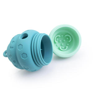 Jouet distributeur de friandises pour animaux de compagnie multifonctionnel de qualité supérieure en TPR - <span class=keywords><strong>Boule</strong></span> alimentaire résistante aux morsures pour chiens et chats - Jouet à mâcher interactif - Product Image 3