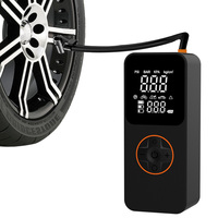 Mini pompe à air numérique sans fil électrique 12V pour vélo, voiture, compresseur d'air pour pneus de voiture, pompe à pneus de vélo, gonfleur de pneus de voiture portable