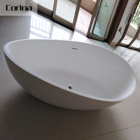 Baignoire d'eau creuse Corina de 16 cm, Surface unie, en forme de bol léger, fabricant