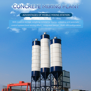 Planta dosificadora de hormigón estacionaria pequeña totalmente automática Corey de 60m3, precio de fábrica. - Product Image 1