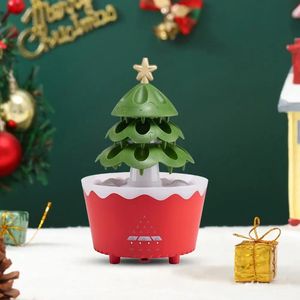 Arbre de noël aromathérapie diffuseur goutte à goutte d'eau avec télécommande goutte de pluie humidificateur d'air pluie nuage diffuseur - Product Image 3