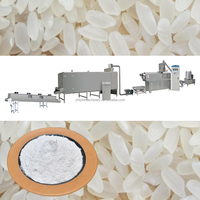 Extrudeuse de soufflage de farine de riz Équipement de traitement des aliments par soufflage de maturation de riz mûr Machine de soufflage secondaire de riz cassé