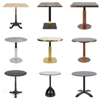 Tables à manger sur mesure - Designs modernes/luxueux/minimlistes, fabrication OEM disponible pour les restaurants et les hôtels