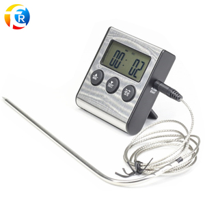 Thermomètre numérique de cuisine en acier inoxydable avec sonde professionnelle pour la cuisson domestique et la grillade de la viande - Product Image 2
