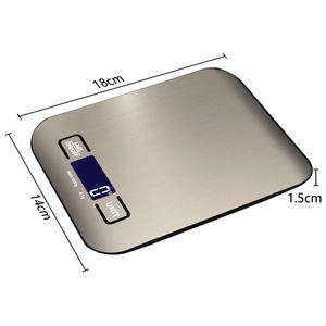 5kg/1g 3kg/0,1g Niedriger Preis Edelstahl Digital Electronic Weight Division Lebensmittel Küche Waage ROHS-zertifiziert - Product Image 3