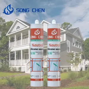 SC-D W 300ml Silicone Sealant For Windows And Doors Wholesale Price Anti Cracking Easy Operation Gp Sealant Silicone