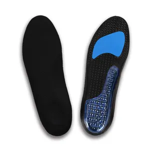 Inserts de chaussure personnalisés respirants à haute élasticité semelle absorbant les chocs semelles de sport en PU