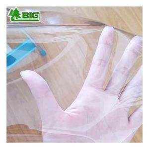 Boligao Tapis de bureau en PVC <span class=keywords><strong>transparent</strong></span>, protection de table en verre souple, <span class=keywords><strong>film</strong></span> plastique épais et antidérapant, découpable - Product Image 2