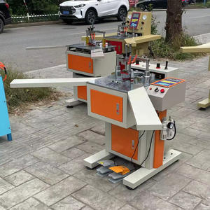 Máquina de Unión totalmente automática Máquina de clavado inteligente CNC con pantalla táctil con marco de <span class=keywords><strong>madera</strong></span> de férula Máquina de clavado CNC - Product Image 1