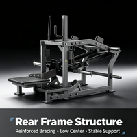 Équipement de musculation de haute qualité, export direct d'usine, équipement de musculation commercial et domestique, machine à squats avec ceinture, avec garantie