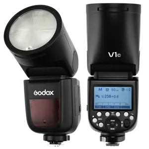 Godox V1C Round Head TTL Flash Speedlite for Canon speed light flash Camera Flash Lights
