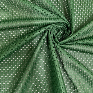 100% Polyester Bird Eye Mesh Fabric Matériel de vêtements de sport respirant pour les vêtements de <span class=keywords><strong>basket</strong></span>-ball et de football - Product Image 2