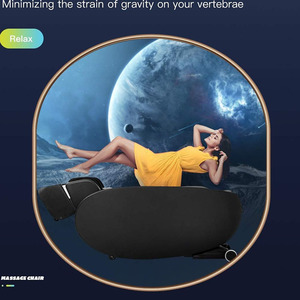 Beste <span class=keywords><strong>Massage</strong></span>-Shiatsu-Massagesessel Ganzkörper-Liegesessel Zero-Gravity-Massagesessel Elektrisch mit Integriertem Herz-Fuß-Roller Luftdruck - Product Image 6