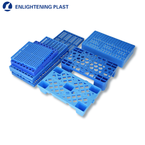Pallet in Plastica Mini Sicuro per Celle Frigorifere 400x300x50mm Perforato con Piccoli Fori per la Lavorazione di Frutti di Mare Vivi - Product Image 3
